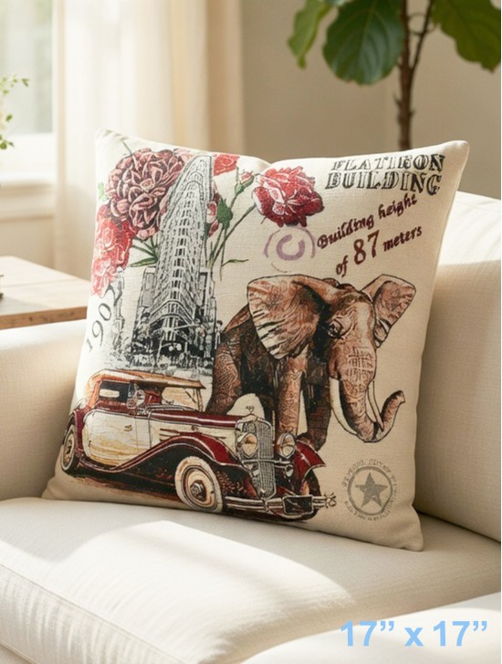 Vintage Style Cushion & Filler